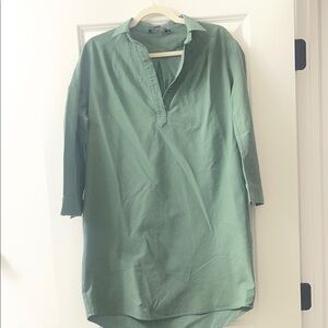 Pomander Place Green Long Sleeve Dress